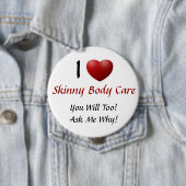 Dünne Körper-Sorgfalt Button (Beispiel)