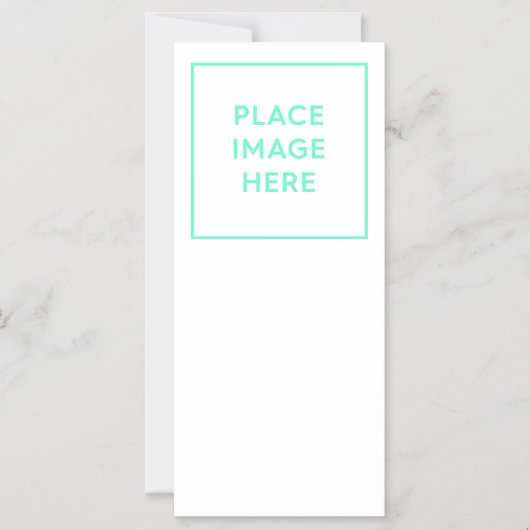 Dünne lange Magnetkarte Magneteinladung (Vorderseite)