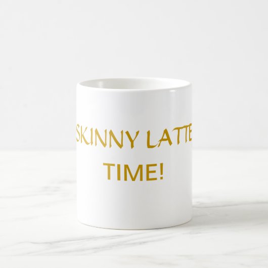 Dünne Latte Tasse (Mittel)