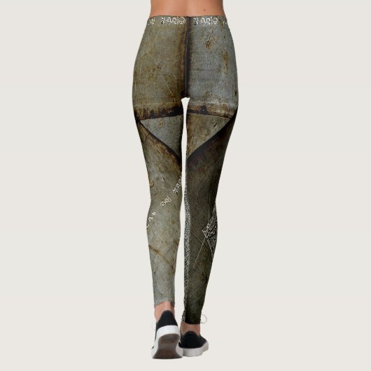 Dünne Linie Schmutz 3 Leggings (Rückseite)