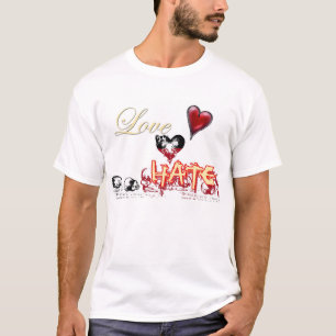 DÜNNE LINIE ZWISCHEN LIEBE UND HASS T-Shirt