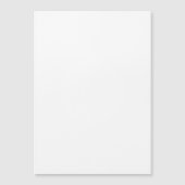 Dünne Magnetkarte Magneteinladung (Vorderseite)