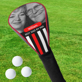 Dünne rote Linie, Bester Vater, Foto, Monogramm, F Golf Headcover