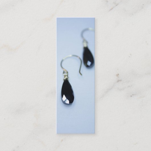 Dünne Schmuck-Visitenkarte Mini Visitenkarte (Vorderseite)