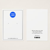 Dünne schwarze Grenze, weiße, benutzerdefinierte A (Vorne & Hinten)