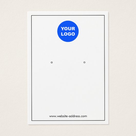 Dünne schwarze Grenze, weiße, benutzerdefinierte A (Vorderseite)