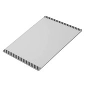 Dünne schwarze und graue Diagonalstreifen Notizblock (angewinkelt)