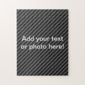 Dünne schwarze und graue Diagonalstreifen Puzzle (Vertikal)