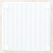 Dünne Streifen Glasuntersetzer (Rückseite)