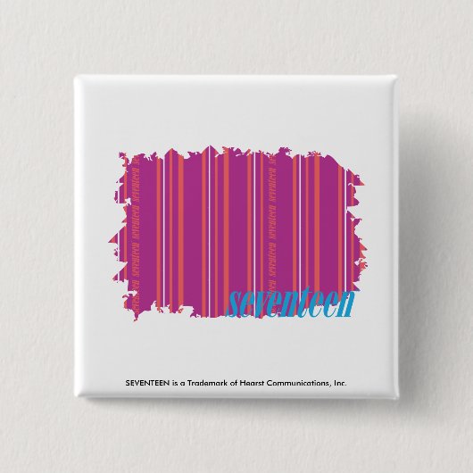 Dünne Streifen lila 2 Button (Vorderseite)