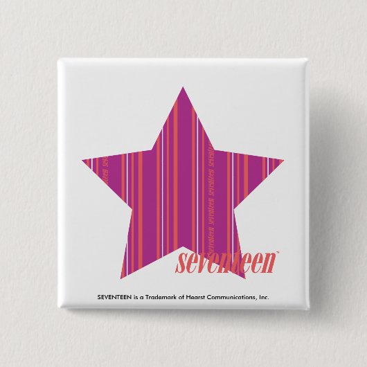 Dünne Streifen Lila 3 Button (Vorderseite)