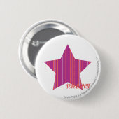 Dünne Streifen Lila 3 Button (Vorne & Hinten)