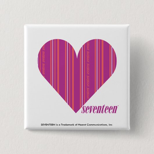 Dünne Streifen lila 4 Button (Vorderseite)