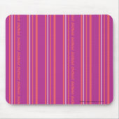 Dünne Streifen lila Mousepad (Vorne)