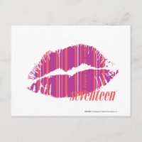 Dünne Streifen Lila