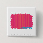 Dünne Streifen-Magenta 2 Button (Vorderseite)
