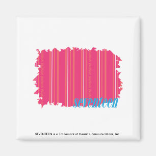 Dünne Streifen-Magenta 2 Magnet