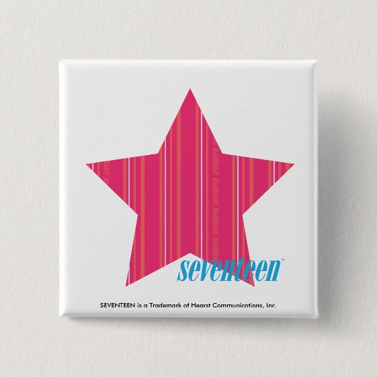 Dünne Streifen-Magenta 3 Button (Vorderseite)