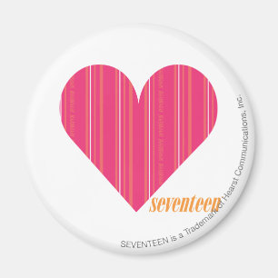 Dünne Streifen-Magenta 4 Magnet