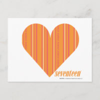 Dünne Streifen Orange 3