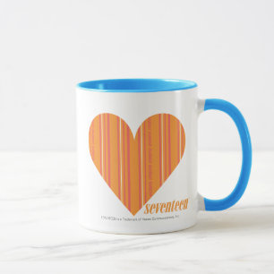 Dünne Streifen-Orange 3 Tasse