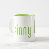 Dünne Twinkie Tasse - Grün (Vorderseite Links)