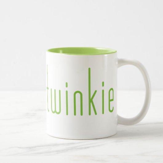 Dünne Twinkie Tasse - Grün (Rechts)