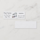 dünne Visitenkarte (Vorne/Hinten)