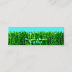Dünne Visitenkarte - Gras
