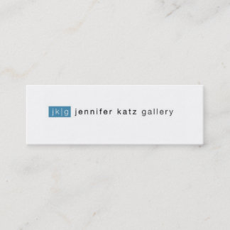 Dünne Visitenkarte Jennifers Katz