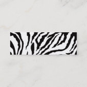 Dünne Visitenkarte-Schablone ** mutig Mini Visitenkarte (Rückseite)