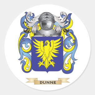 Dunne-Wappen Runder Aufkleber