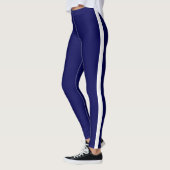 Dünne weiße Linie Doc./Nurse/EMS Leggings (Links)