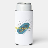 dünner Koozie Selters Dosenkühler (Seltzer Rückseite)