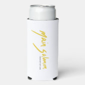 dünner Koozie Selters Dosenkühler (Seltzer Vorderseite)
