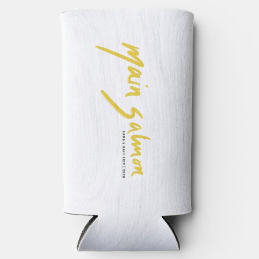 dünner Koozie Selters Dosenkühler (Vorderseite)