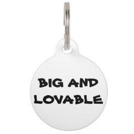 Dünnes Blue Line Haustiermarke