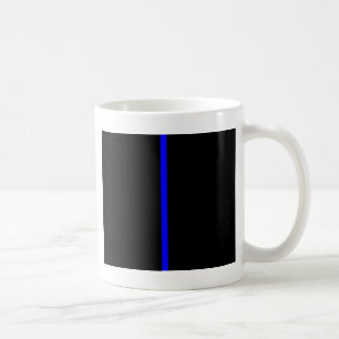 Dünnes Blue Line Kaffeetasse