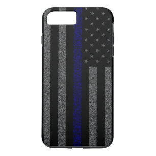 Dünnes Blue Line kennzeichnen Schmutz iPhone 7 Case-Mate iPhone Hülle