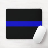 Dünnes Blue Line Mousepad (Mit Mouse)