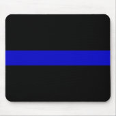 Dünnes Blue Line Mousepad (Vorne)