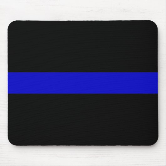 Dünnes Blue Line Mousepad (Vorne)