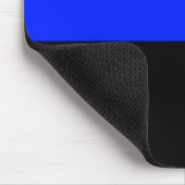 Dünnes Blue Line Mousepad (Ecke)