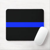 Dünnes Blue Line Mousepad (Mit Mouse)