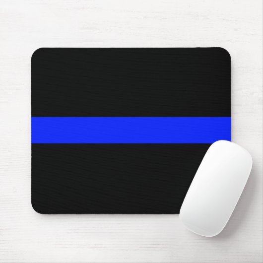 Dünnes Blue Line Mousepad (Mit Mouse)