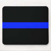 Dünnes Blue Line Mousepad (Vorne)