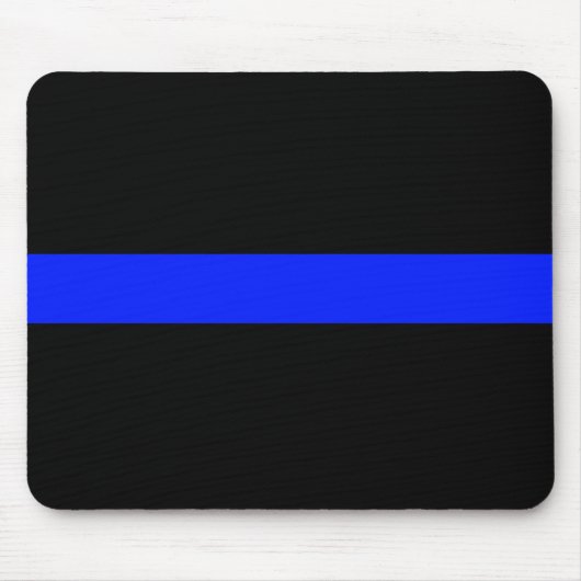 Dünnes Blue Line Mousepad (Vorne)