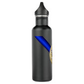 Dünnes Blue Line Trinkflasche (Links)