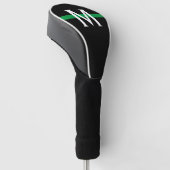 Dünnes Grenze-Monogramm Golf Headcover (angewinkelt)