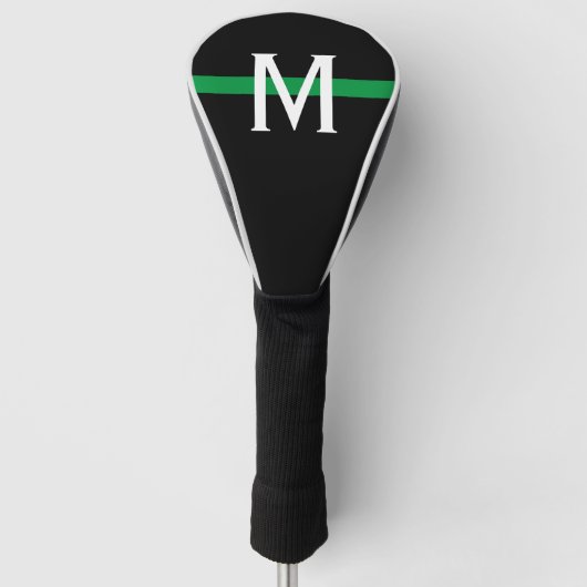 Dünnes Grenze-Monogramm Golf Headcover (Vorderseite)
